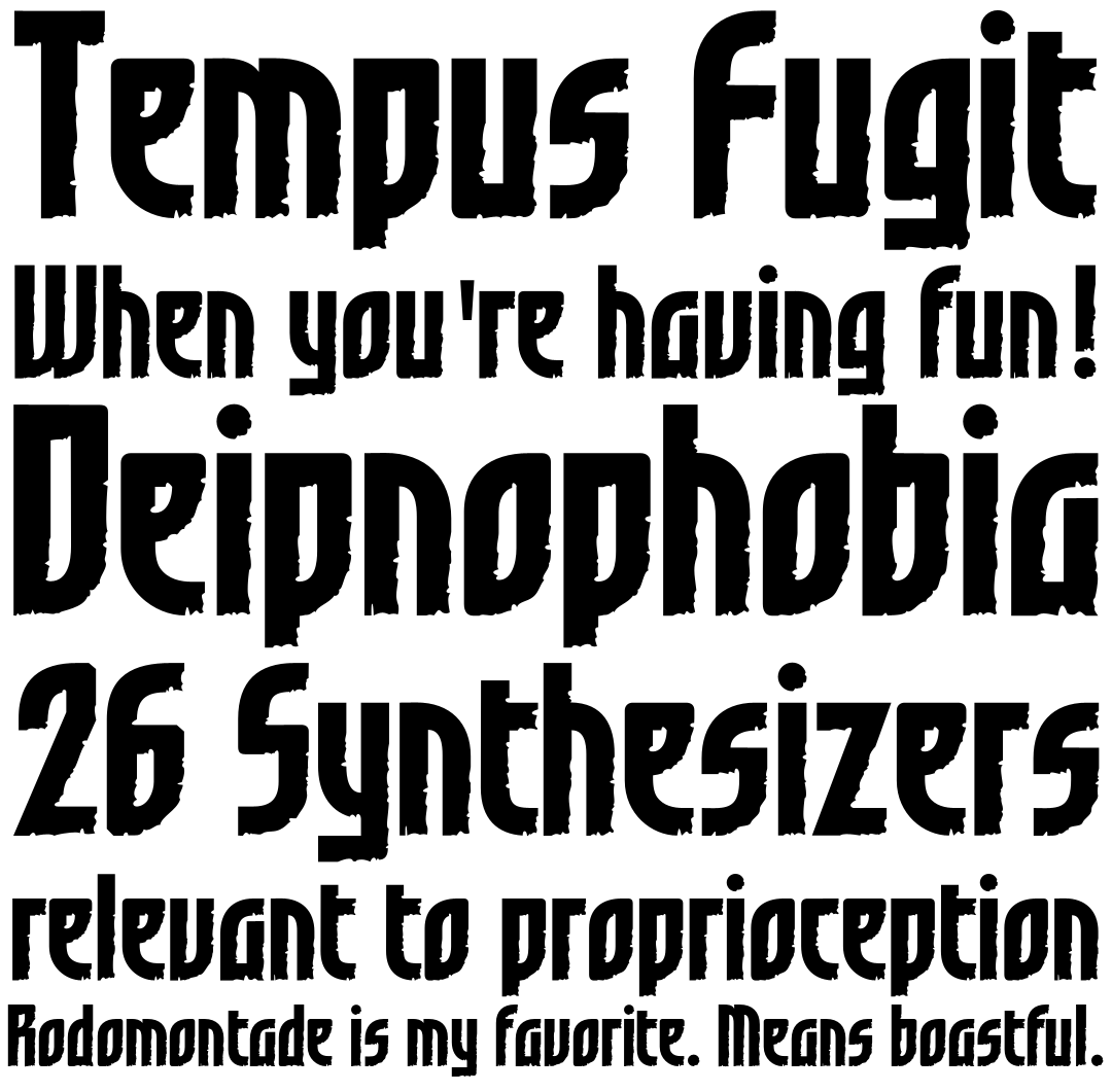 フォント Grafilone